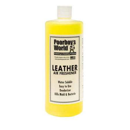 Poorboy's World Leather odświeżacz zapach Skóry 473ml